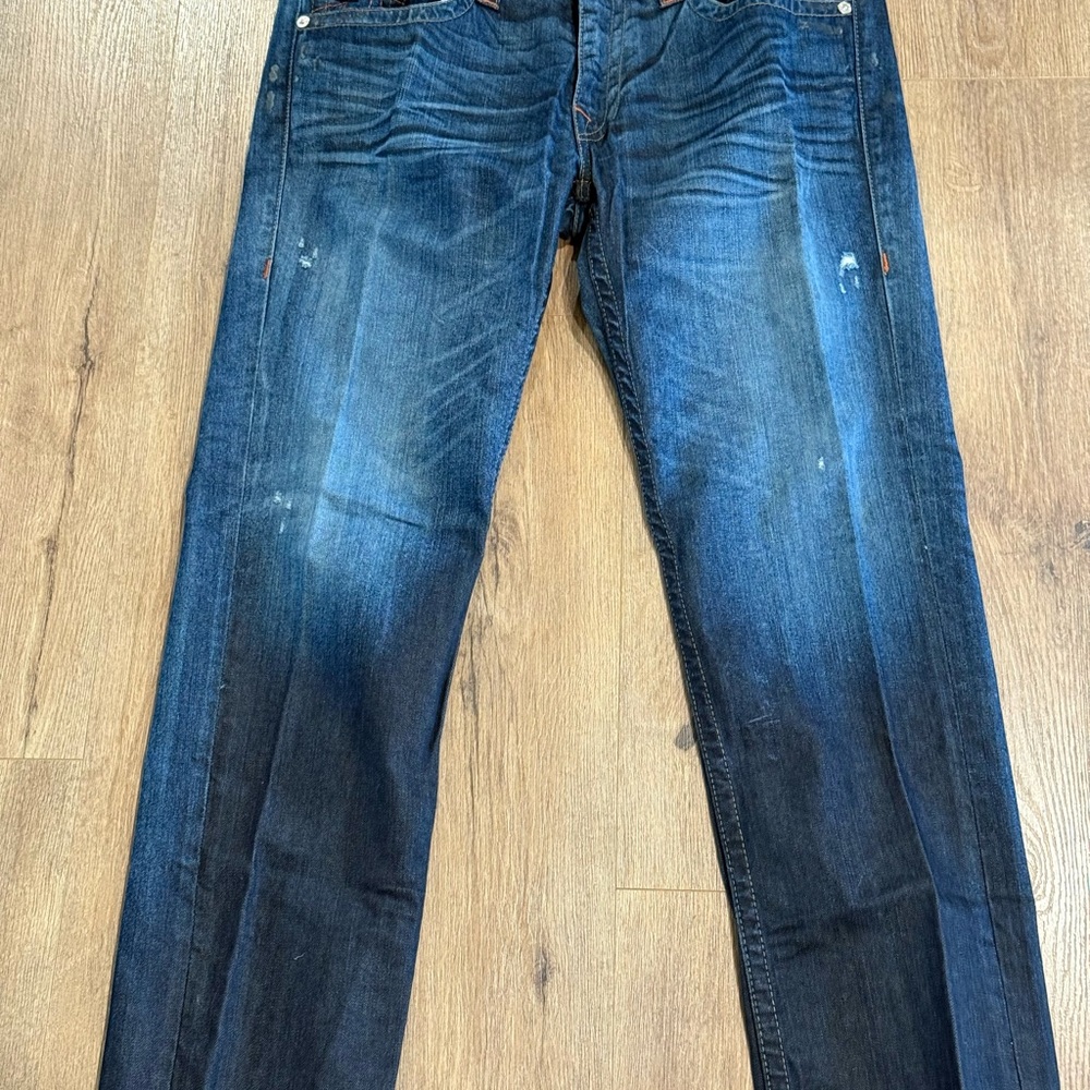 True Religion Men's Skinny Jeans - Faded Indigo